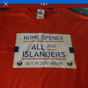 Islanders opening size XL
